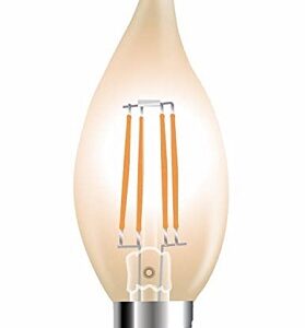 Lampada Colpo di Vento Ambra LED 4w E14 Luce 2200°K